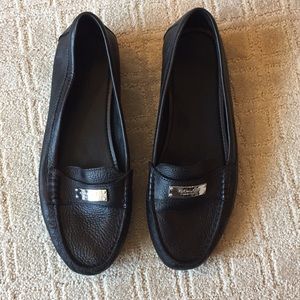 Coach Driver Black Shoes